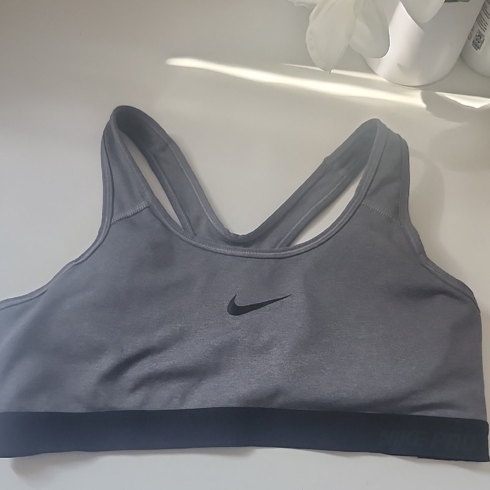 Nike Women's Charcoal Sports Bra